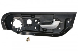 Maner usa Fata Dreapta interior, crom/negru potrivit VOLVO S60 I, V70 II, XC70 I 2.0-2.5 usi 1997-2010 - Img 1