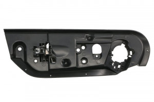 Maner usa Fata Dreapta interior, crom/negru potrivit VOLVO S60 I, V70 II, XC70 I 2.0-2.5 usi 1997-2010 - Img 2