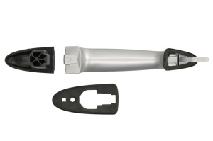 Maner usa fata dreapta potrivit LANCIA YPSILON 843 2003-2011 - (exterior, argintiu) - Img 2
