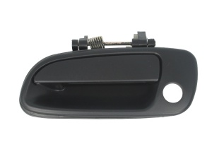 Maner usa Fata Stanga (extern, cu gaura pentru incuietoare, negru) potrivit TOYOTA CARINA E VI 1.6-2.0D 04.92-09.97 - Img 1