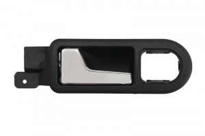 Maner usa Fata Stanga interior, crom/negru potrivit VW PASSAT B5.5 1.6-4.0 2000-2005 - Img 1