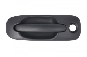 Maner usa parte dreapta potrivit CHRYSLER TOWN & COUNTRY, VOYAGER; DODGE CARAVAN 2000-2008 - (exterior, cu orificii inchidere, negru)