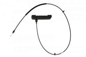 Maner usa potrivit FORD TRANSIT 2000-2013 - culisanta interior, cu cablu, negru