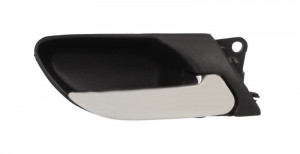 Maner Usa spate dreapta interior, negru/crom, BMW Seria 3 intre 1998-2006 - Img 1