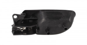 Maner Usa spate dreapta potrivit BMW Seria 3 1998-2006 - interior, negru/crom - Img 2