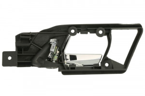 Maner usa spate dreapta potrivit VW POLO IV 9N, POLO IV 9N3 2001-2009 - (interior, crom) - Img 2