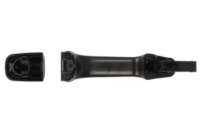 Maner usa Stanga/Dreapta Fata potrivit VOLVO C30, S40 II, S80 II, V50, V70 III, XC60 I, XC70 II 2004-2017 - (exterior; textura neagra) - Img 2