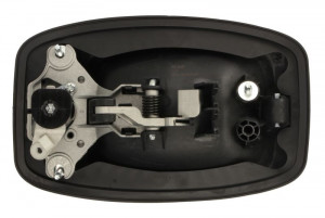 Maner usa Stanga Fata potrivit IVECO DAILY VI 2014-2019 - (exterior, cu gaura pentru incuietoare; negru) - Img 2