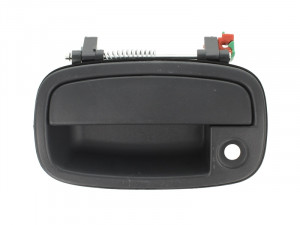 Maner usa Stanga Fata potrivit KIA SPORTAGE I K00 1994-2003 - (exterior, cu gaura pentru incuietoare; negru)
