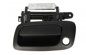 Maner usa Stanga Fata potrivit OPEL ASTRA G, ZAFIRA A 1998-2009 - (exterior, cu gaura pentru incuietoare; negru)