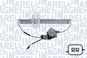 Mecanism actionare geam Fata Dreapta (electric, cu motor, numar usi: 4) potrivit JEEP WRANGLER III, WRANGLER IV 01.06- - Img 3
