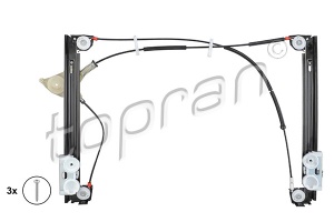 Mecanism actionare geam Fata Stanga potrivit MINI (R50, R53), (R52) 2001-2008 - (electric, fara motoras) - Img 3