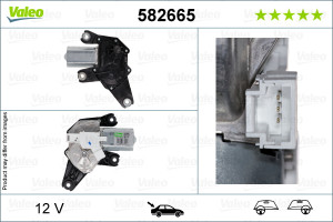 Motoras stergator Spate potrivit DACIA SANDERO II; NISSAN MICRA C+C III, MICRA III 01.03- - Img 1