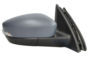 Oglinda dreapta (electric, convex, cu incalzire, acoperit, cu indicator) potrivit SEAT TOLEDO IV; SKODA RAPID 01.15-03.22 - Img 2