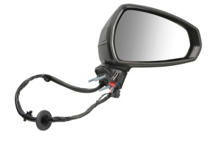 Oglinda dreapta electric, cu memorie, asferic, cu incalzire, asistent de schimbare a benzii, grund, rabatabil electric, cu semnalizator potrivit AUDI A3 8V 04.12-05.20 - Img 1