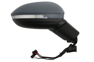 Oglinda dreapta (electric, cu memorie, convex, cu incalzire, asistent pentru schimbarea benzii, subacoperit, pliabil electric, cu semnalizator) potrivit VW ID.3 09.19- - Img 2