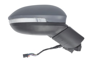 Oglinda dreapta electric, cu memorie, convex, cu incalzire, grund, rabatabil electric, cu semnalizator potrivit VW ID.3 09.19- - Img 2
