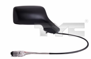 Oglinda exterioara stanga potrivita Audi 80 B3, 80 B4, 90 B3 pana in 1996 - electric, plat, albastru, negru - Img 2