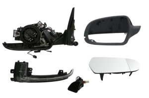 Oglinda exterioara stanga potrivita Audi A5 8T 2007-2017 - asferice