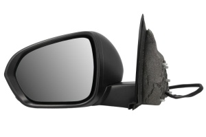 Oglinda exterioara stanga potrivita Dacia BIGSTER, DUSTER III P1 dupa 2023 - convexa, pliabil electric, 9 buc pini