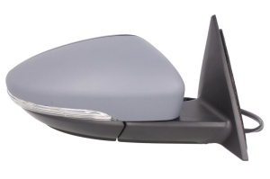 Oglinda laterala Dreapta (electric, convexa, incalzita, crom, captuseala, pliabil electric) potrivit VW BEETLE, PASSAT B6, PASSAT B7, PASSAT B7/KOMBI - Img 2