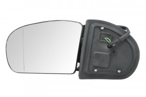 Oglinda laterala Stanga electric, asferica, incalzita, pliabil electric potrivit MERCEDES C CL203, C T-MODEL S203, C W203 - Img 1