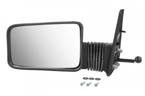 Oglinda laterala Stanga (mecanic, plat) potrivit PEUGEOT 309 I, 309 II, 309/HATCHBACK