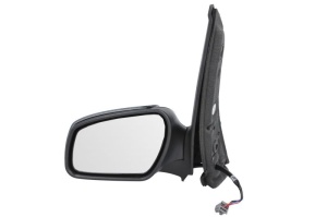 Oglinda laterala stanga potrivit FORD C-MAX 2007-2010 - (electric, convex, cu incalzire, grund)