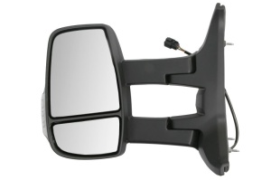 Oglinda laterala Stanga potrivit FORD TRANSIT VI V363 2013-2018 - (electric; convexa, cu incalzire; lung, cu indicator)