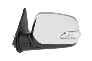 Oglinda laterala Stanga potrivit ISUZU D-MAX I pana in 2011 - (electric, convexa, crom) - Img 2