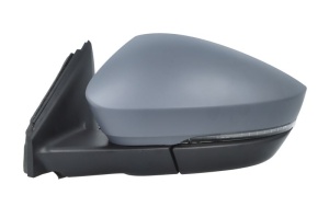 Oglinda stanga (electric, cu memorie, convex, cu incalzire, asistent pentru schimbarea benzii, subacoperit, pliabil electric, cu semnalizator, asistent pentru schimbarea benzii in housing) potrivit SKODA KAROQ 11.17- - Img 2