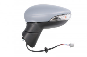 Oglinda stanga electrica, asferic, incalzita, grunduita FORD FIESTA intre 2013-2017 - Img 2