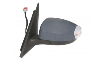 Oglinda stanga potrivit FORD GALAXY 2006-2010 - electrica, asferic, incalzita, grunduita, cu lumina - Img 2