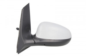 Oglinda stanga potrivit FORD KA dupa 2008 - mecanica crom, grunduita - Img 2