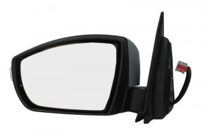 Oglinda stanga potrivit FORD S-MAX 2006-2010 - electrica asferica, incalzita, cu lumini