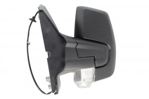 Oglinda stanga potrivit FORD TRANSIT / TOURNEO CUSTOM dupa 2012 - manuala crom - Img 2