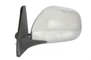 Oglinda stanga potrivit TOYOTA LAND CRUISER PRADO 2002-2009 - electrica crom, pliabila electric - Img 2
