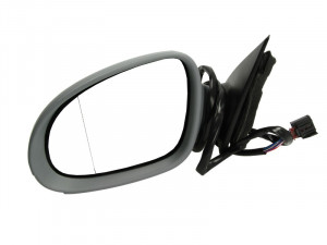 Oglinda stanga VW PASSAT B6 intre 2005-2010 electrica, incalzita, asferica, cu carcasa, cu semnalizare, pliabila electric, cu lumina exterioara, cu 9 pini - Img 1