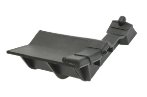 Ornament bandou lateral Dreapta Spate potrivit TESLA MODEL Y dupa 2020 - (negru; Maner/Clema/Suport)