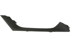 Ornament bara Stanga Fata potrivit CHRYSLER 200 2014-2016 - (plastic; negru-mat; certificat CAPA)
