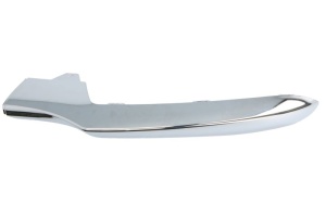 Ornament bara Stanga Fata potrivit MERCEDES GLE W166 2015-2019 - (plastic; crom)