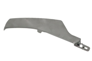 Ornament grila radiator fata stanga potrivita Isuzu D-MAX III RG 2020-2023 - crom, inferior