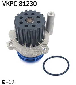 Pompa apa potrivit AUDI A3, A4 ALLROAD B8, A4 B5, A4 B6, A4 B7, A4 B8, A5, A6 C5, A6 C6, Q5, TT; DODGE AVENGER, CALIBER, JOURNEY; FORD GALAXY I; JEEP COMPASS, PATRIOT 1.9D/2.0D/2.5D 01.95- - Img 3