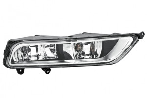 Proiector ceata Dreapta (H8/P21W, cu lumini curbe; Mod. R-Line) potrivit VW PASSAT ALLTRACK B7, PASSAT B7, PASSAT B7/KOMBI 08.10-12.14 - Img 3