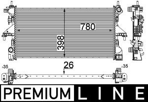 Radiator motor (Manual) potrivit FIAT DUCATO 2.3D - Img 3