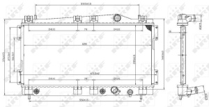 Radiator motor potrivit CHRYSLER NEON; DODGE NEON; PLYMOUTH NEON 2.0 - Img 2