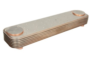 Radiator ulei (100x60x410mm, numar de nervuri: 7) potrivit IVECO EUROTECH MH, EUROTRAKKER, STRALIS I, TRAKKER I, TRAKKER II F2BE0641-F2BE3681C 09.98- - Img 1