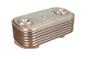Radiator ulei (78x144x60,3/144mm, numar de nervuri: 7) potrivit MAN CLA, EL, EM, FOC, G90, HOCL, L2000, LION´S CITY, LION´S CLASSIC, M 2000 L, M 2000 M, M90, ND, NG D0824FL01-OM360.980 - Img 1