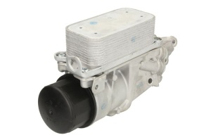 Radiator ulei motor (cu carcasa filtru ulei) potrivit MERCEDES C (CL203), C T-MODEL (S203), C T-MODEL (S204), C (W203), C (W204), CLC (CL203), CLK (A209), CLK (C209), CLS (C219), E (A207) 2.5-5.5 06.04- - Img 1