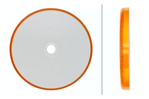 Reflector rotund (galben diametru: 60mm, 60mm x 7/60mm) potrivit FENDT 1000 1038 VARIO/1042 VARIO/1046 VARIO/1050 VARIO/11400 TTV/3.10 2WD/3.10 4WD/3.30/3.50/3.60 2WD/3.60 4WD/3.65/3.70 - Img 2